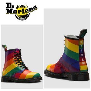 Dr. Martens 1460 Rainbow Pride Leather Unisex Boot